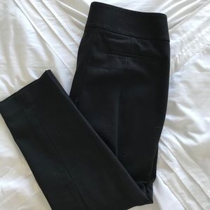 Ann Taylor Loft Marisa Black Crop Dress Pants 4